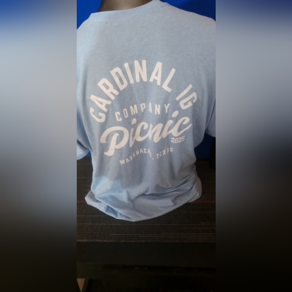 Light Blue Men's T-Shirt cardinals ig xx2  new - Picture 2 of 4